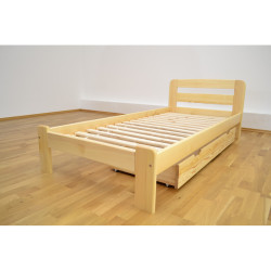 POSTEL ASIA BEZ ROŠTU, BOROVICA LAKOVANÁ