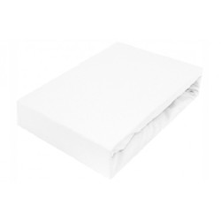 Prestieradlo úpletové biele