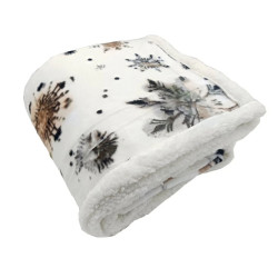 Deka z mikroplyšu – Severná vločka 150×200 cm